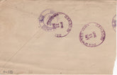 US Florida, Orlando 634 and 641 on Fancy Cancel Cover, Oval with Triangles